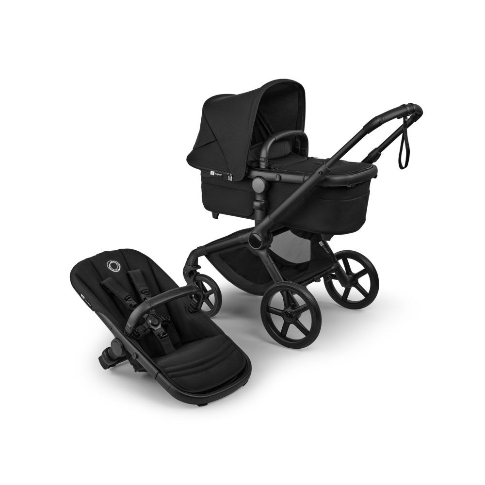 Carrito Fox 5 Renew con capazo y silla Bugaboo Negro