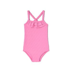Bañador integral de niña Logo Rosa Tous