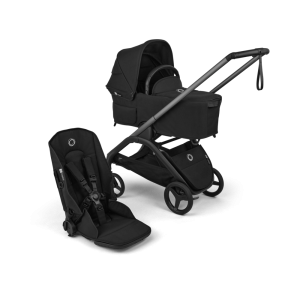 Carrito con silla y capazo negro Bugaboo Dragonfly Plus