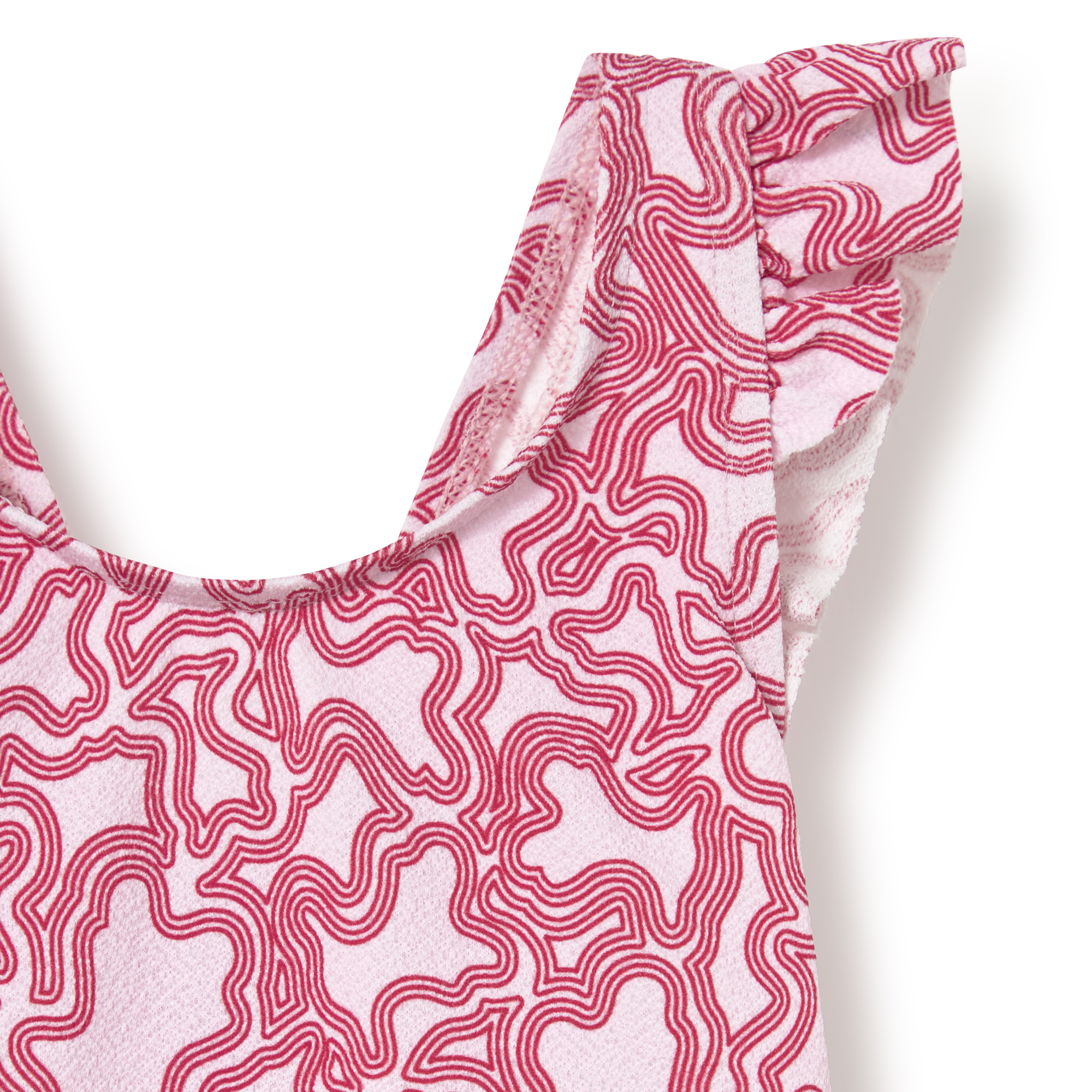 Bañador integral de niña Kaos rosa - Imagen 2