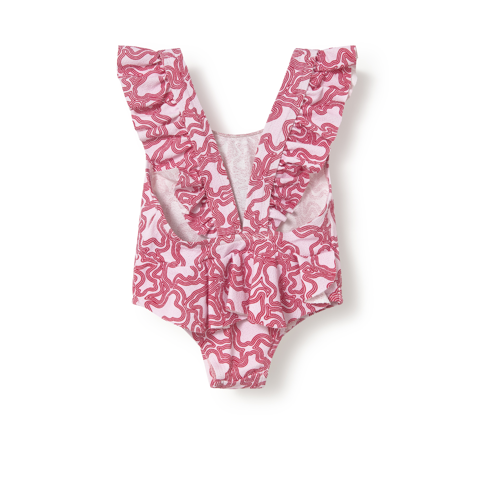 Bañador integral de niña Kaos rosa - Imagen 5