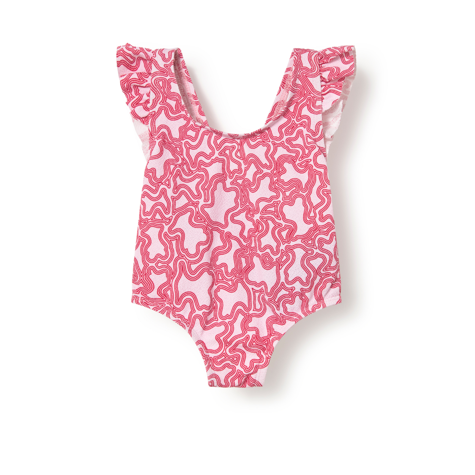Bañador integral de niña Kaos rosa - Imagen 3
